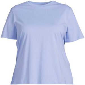 PIECES Curve T-shirt PCRIA lichtblauw