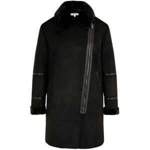 Morgan lammy coat winterjas zwart