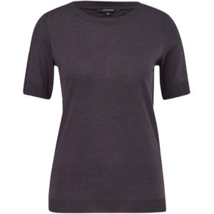comma T-shirt grijsblauw