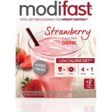 Modifast Milkshake Aardbeien - 8 stuks