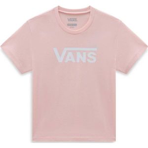 VANS T-shirt Flying V Crew met logo oudroze