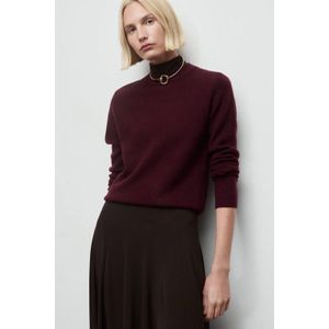 Mango - Pullover - Donkerrood