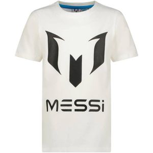 Vingino x Messi T-shirt Hogo met printopdruk wit