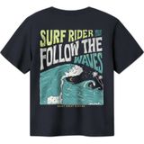 NAME IT KIDS T-shirt donkerblauw