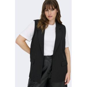 ONLY CARMAKOMA gilet zwart
