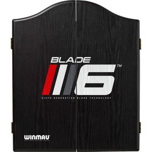 Winmau dartkabinet Blade 6 (zwart)