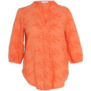Paprika blousetop oranje