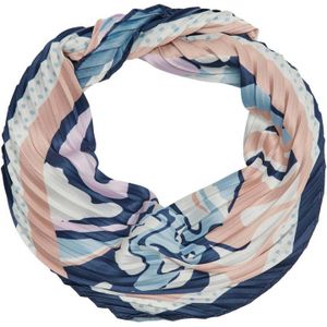 ONLY plissé sjaal ONLKASSANDRA donkerblauw