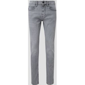 Q/S by s.Oliver tapered fit jeans grijs