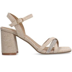 Manfield sandalettes beige