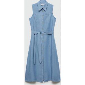 Mango spijkerjurk light blue denim