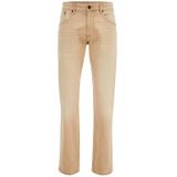 WE Fashion straight fit jeans sand