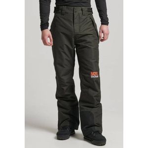 Superdry Sport skibroek Freestyle Core donkergroen