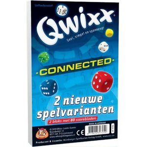 Qwixx Connected Uitbreidingsset - 2 nieuwe varianten voor nog meer spelplezier - Leeftijd 8+ - Aantal spelers 2-5