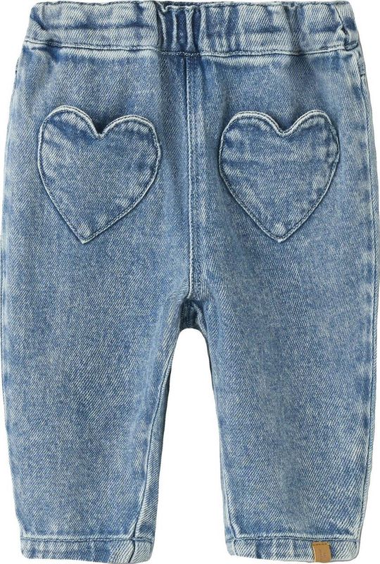 LIL' ATELIER BABY loose fit regular waist regular fit jeans medium blue denim