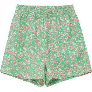 s.Oliver gebloemde sweatshort groen