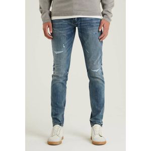 CHASIN' tapered fit jeans EGO Etrine mid blue