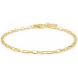 KARMA Jewelry gold plated armband Solid Square