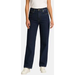 Cars - LINA - Jeans - Donkerblauw - Hoge Taille - Rechte Pijp