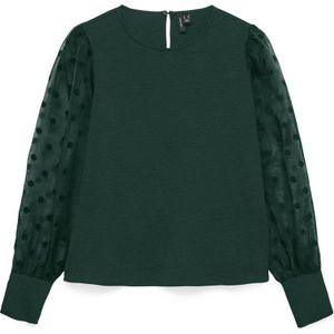 VERO MODA - VMALVA DETAIL LS TOP WVN - Blouse - Dames