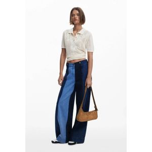 Kleine Tas - Schoudertas - 100% Leer - Asymmetrische Flap - Gerecycled Leer