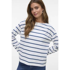 VERO MODA gestreepte top wit