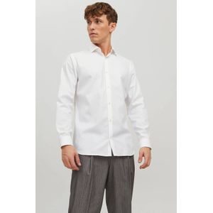 JACK & JONES ESSENTIALS slim fit overhemd JPRBLAPARKER white