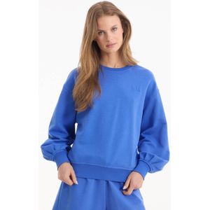 Anytime - Sweater - Blauw - Dames - Ronde Hals - Lange Mouwen