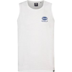 Petrol Industries regular fit T-shirt Coastalize met logo bright white