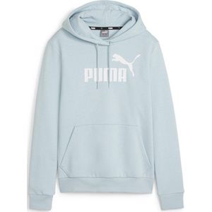 Puma hoodie met logo lichtblauw