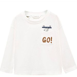 Mango Kids T-shirt wit