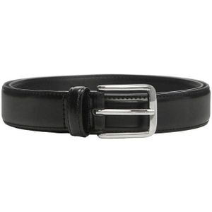 Mango Man leren riem zwart