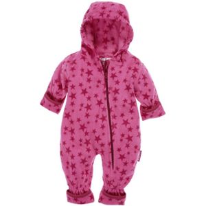 Playshoes baby fleece pak Stars met sterren fuchsia/roze