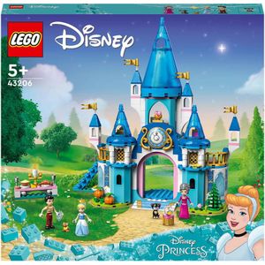 LEGO Disney Princess Het kasteel van Assepoester en de knappe prins - 43206