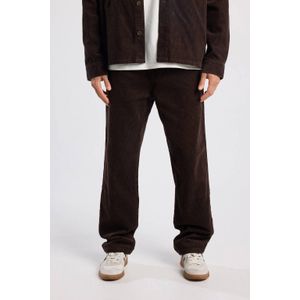 America Today Peta corduroy relaxed casual broek blauw