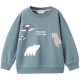 Mango Kids sweater blauw