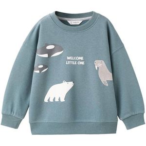 Mango Kids sweater blauw