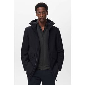 MANGO MAN - Interval - Tussenparka - Zwart