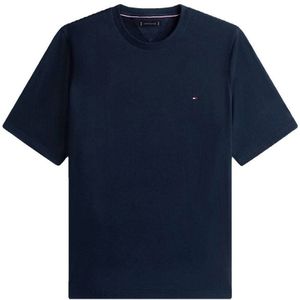 Tommy Hilfiger Big & Tall regular T-shirt donkerblauw