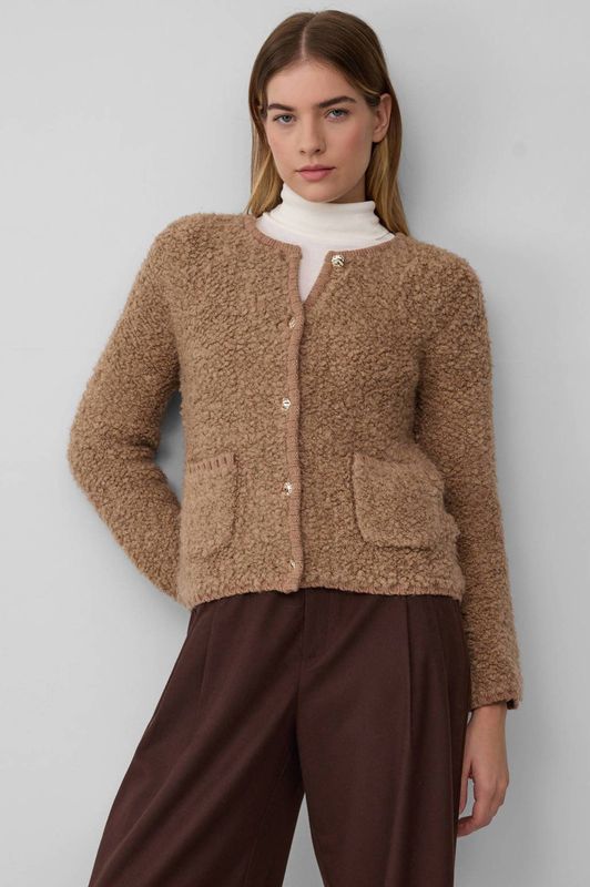 s.Oliver RED LABEL - Gebreid Jack - Regular Fit - Dames