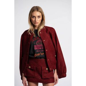 Nikkie - Loreda - Bomber Jacket - Wine