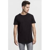 Urban Classics long-fit T-shirt zwart