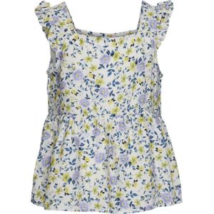 VERO MODA GIRL gebloemde top VMIRIS LEA wit/lila/geel