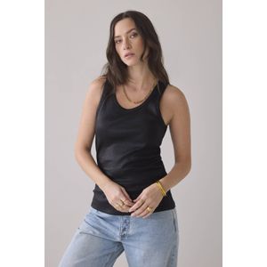 Summum mouwloze top zwart