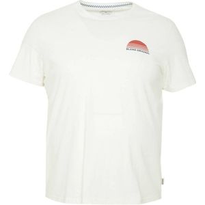 Blend Big T-shirt Plus Size met backprint wit