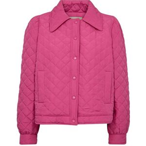 FREEQUENT quilted jasje roze