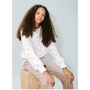 Mango - Kids Sweater - Panterprint - 100% Katoen