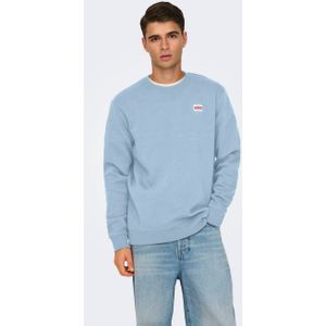 ONLY & SONS sweater lichtblauw