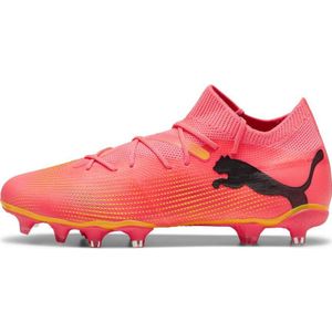 Puma Future 7 Match FG/AG voetbalschoenen roze/oranje/zwart