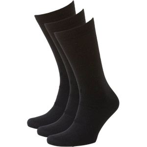 anytime wollen sokken - set van 3 zwart